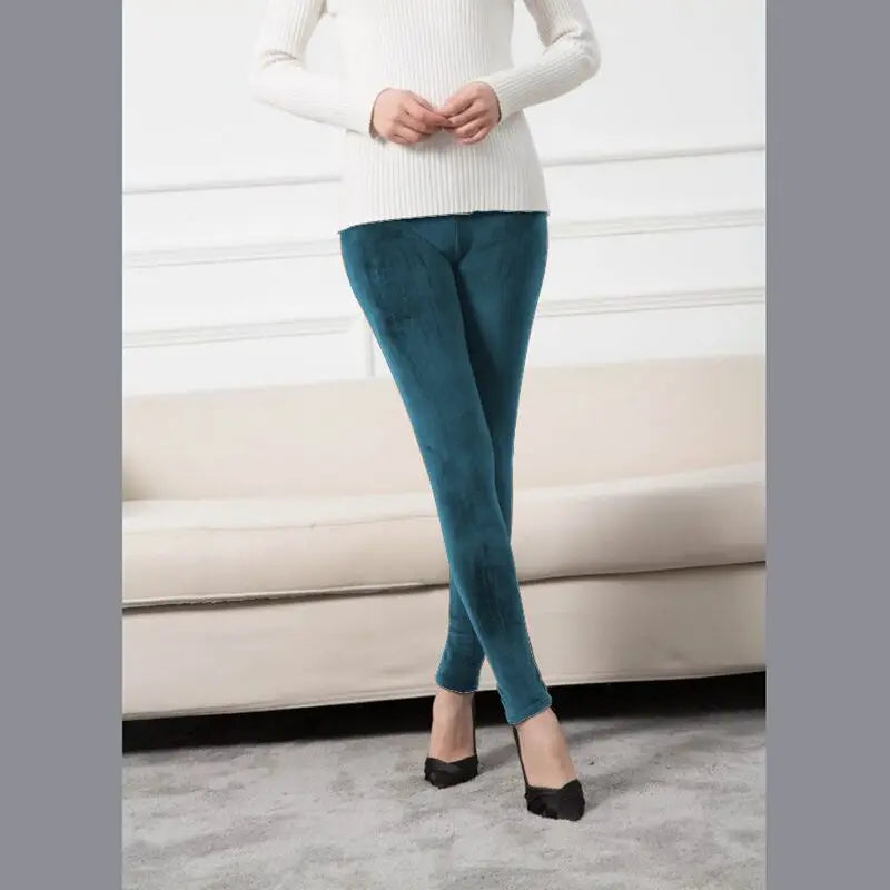 Leggings Knitting Velvet Casual High Elastic Waist Thicken Double LayeSPECIFICATIONSBrand Name: YRRETYLength(Bottoms): Ankle-LengthOrigin: Mainland ChinaHip-Style: regularWaist Type: highSeam: SEAMSpandex: High Spandex(&gt;20%)Item TypDMEwomenstorenull