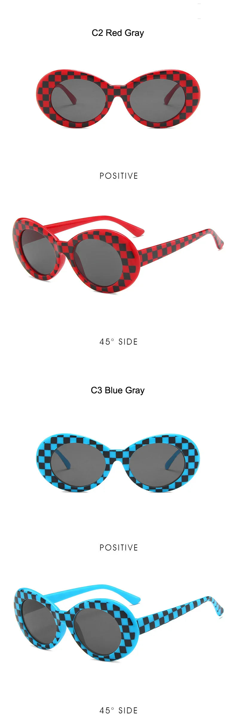 Sunglasses Men Women Purple Red Lens Protection Lattice Eyewear FashioSPECIFICATIONSBrand Name: GUANGDUOrigin: Mainland ChinaApplicable Scenarios: casualGender: WOMENStyle type: OvalModel Number: A053Item Type: EYEWEARProduct Type: FasDMEwomenstorenull