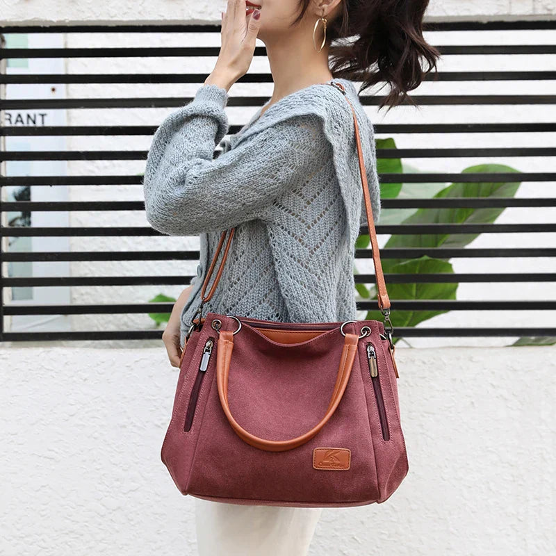 Luxury Women Bags Designer Shoulder Crossbody Bags for WomenSPECIFICATIONSBrand Name: LONOOLISAHandbags Type: Shoulder BagsTypes of bags: Shoulder &amp; HandbagsMain Material: CANVASLining Material: POLYESTERShape: Casual TotDMEwomenstorenull