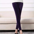 Leggings Knitting Velvet Casual High Elastic Waist Thicken Double LayeSPECIFICATIONSBrand Name: YRRETYLength(Bottoms): Ankle-LengthOrigin: Mainland ChinaHip-Style: regularWaist Type: highSeam: SEAMSpandex: High Spandex(&gt;20%)Item TypDMEwomenstorenull