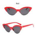 Sunglasses- Glasses For Women New Fashion Small Half Frame Eyewear