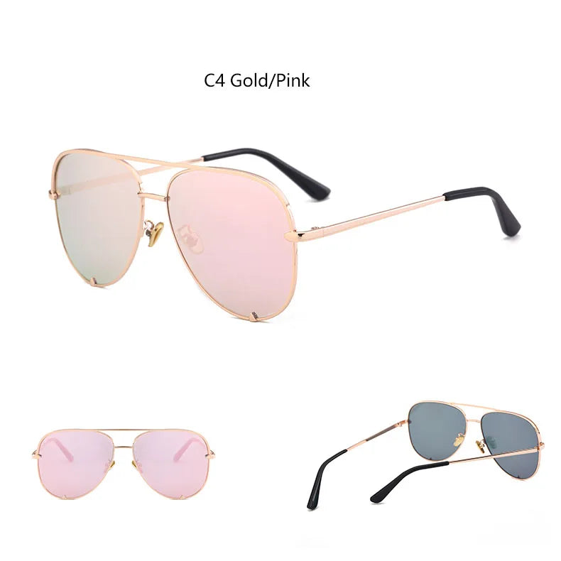 Shades- Sun Glasses Brand Designer Pilot Sunglasses Women Shades