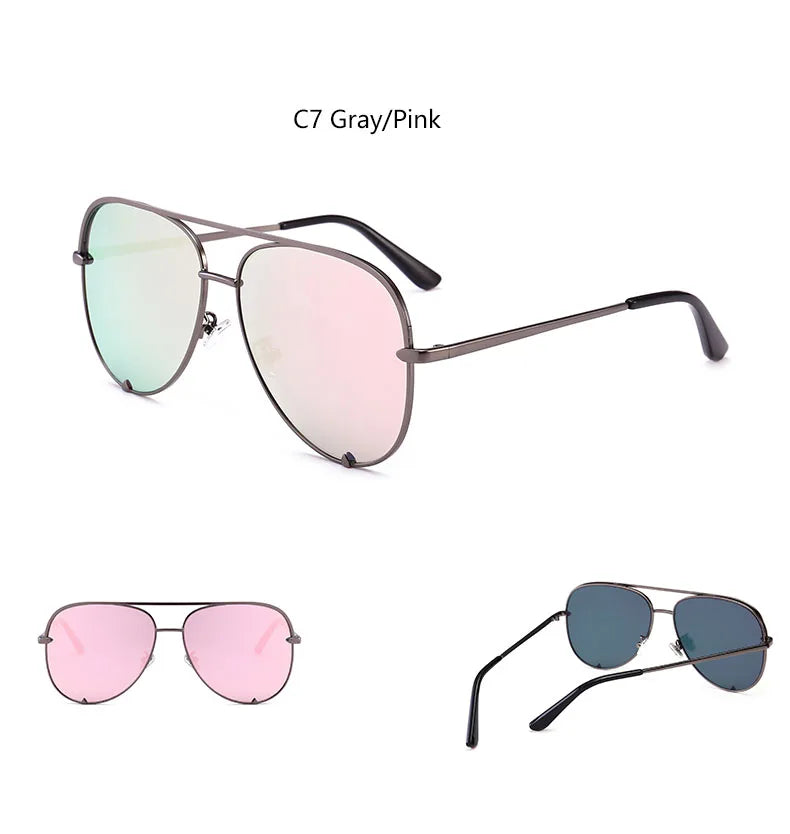 Shades- Sun Glasses Brand Designer Pilot Sunglasses Women Shades