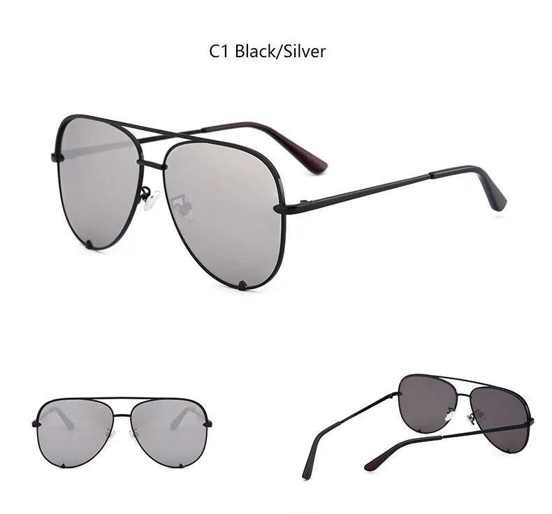 Shades- Sun Glasses Brand Designer Pilot Sunglasses Women Shades