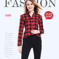 Women Plaid Shirt New Casual Flannel Cotton Lady Long Sleeve Shirt FemSPECIFICATIONSBrand Name: YEOINFabric Type: Polyester CottonHign-concerned Chemical: NonePattern Type: PlaidFit Type: SlimStyle: CasualAge: JUNIORCraft of Weaving: TDMEwomenstorenull