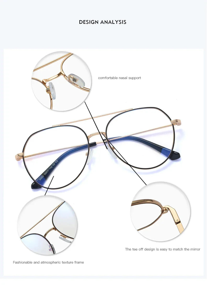 Shades - Glasses Frame Light Blocking Eyewear stylish shades for women