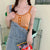 Girl Crop Top Women Plaid Buttons Club Sexy Slim Knitting Female Tank SPECIFICATIONSBrand Name: JEYONGZOOOrigin: Mainland ChinaMaterial: COTTONMaterial: AcrylicDecoration: ButtonClothing Length: short（4-16inch）Age: 16-28 Years OldItem DMEwomenstorenull