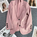 Blazer Elegant Women's Long Sleeve Chic Style fashionable style