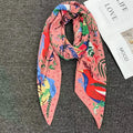 New fashion multi-color printed large square scarf women'sSPECIFICATIONSBrand Name: NoEnName_NullCraft of Weaving: Non-wovenOrigin: ES(Origin)Gender: WOMENDepartment Name: ADULTHign-concerned Chemical: NoneMaterial: POLYESTDMEwomenstorenull