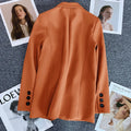 Blazer Elegant Women's Long Sleeve Chic Style fashionable style