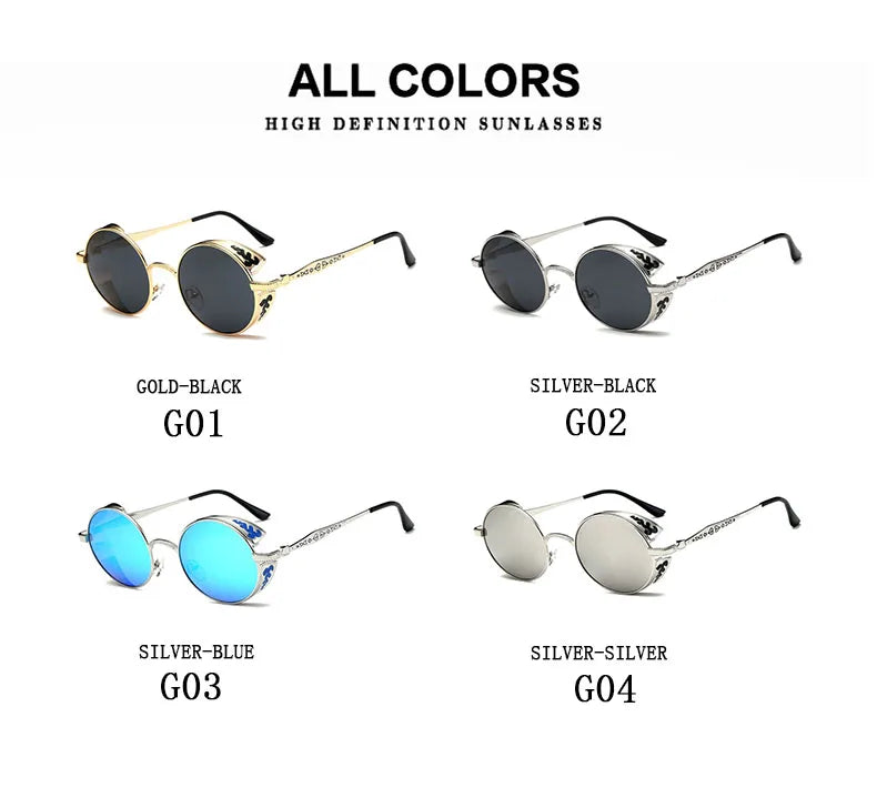 Sunglasses For Men Vintage Designer Fashion Glasses Punk SunglassesSPECIFICATIONSDepartment Name: ADULTFunction: Anti-UV SunglassesUV protection rating: UV400 SunglassesProduction Year: The New Sunglassespopular elements: fashion SuDMEwomenstorenull