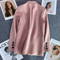 Blazer Elegant Women's Long Sleeve Chic Style fashionable style