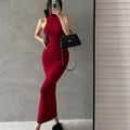 Turtleneck Midi Dress Women Ladies Elastic Hip Wrap Elegant Bodycon DrSPECIFICATIONSBrand Name: MEXZTElasticity: Slight StrechSleeve Style: regularFabric Type: ViscoseHign-concerned Chemical: NonePattern Type: SolidFit Type: SlimSilhouDMEwomenstorenull