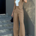 2 Piece Set Dress Women's Summer Casual Elegant Pants Set stylish