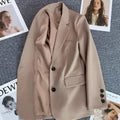 Blazer Elegant Women's Long Sleeve Chic Style fashionable style