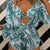 Swimwear- Bikini Set Size Swimsuit Women Long Sleeve Cover Up Print