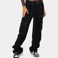 Cargo Pants- High Waist Multi Pocket Cargo Jeans Fashion Loose Denim