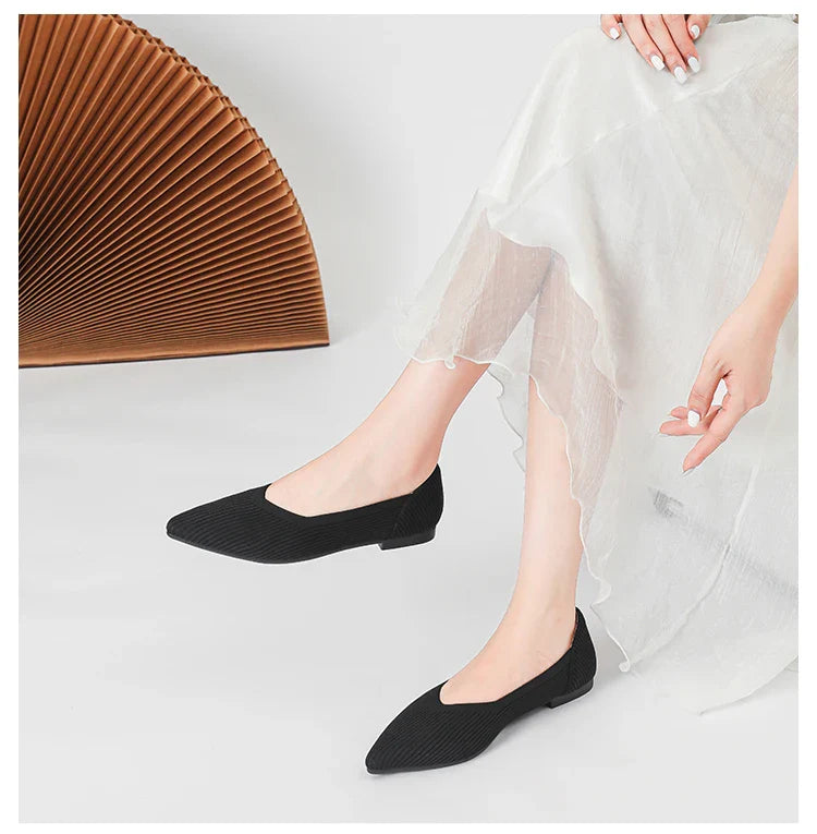 Women's solid color flat shoes casual fashion breathable non slip rubbSPECIFICATIONSBrand Name: SP CHIZHENWhether with metal toe cap: NoFlats Type: Boat shoesUpper Material: Cotton FabricDepartment Name: ADULTToe Shape: Pointed toeOutsDMEwomenstorenull