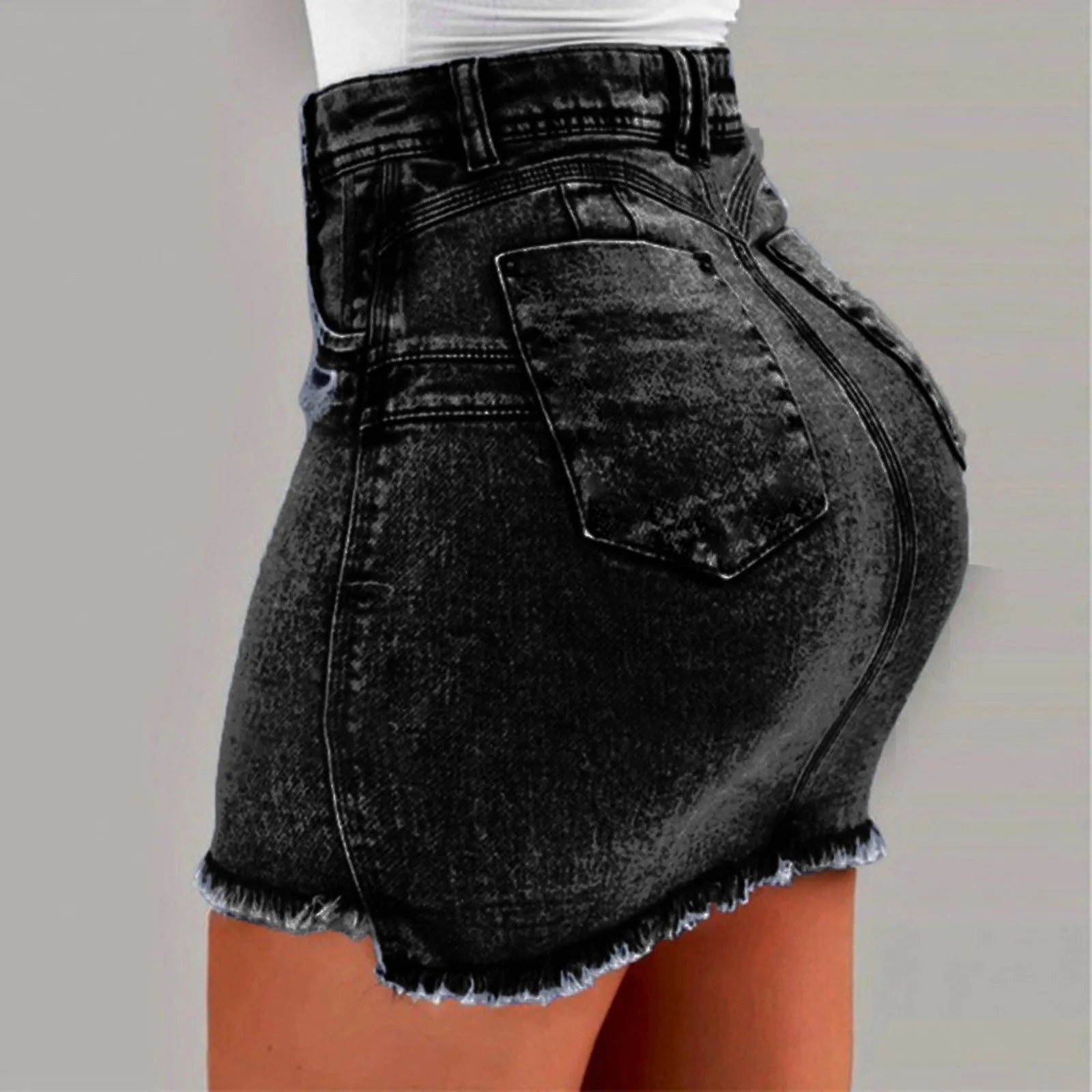 Mini Skirt Women's Wash Mini Female Short Skirts Summer Women's Sexy DSPECIFICATIONSBrand Name: NoEnName_NullMaterial: POLYESTERStyle: CasualElasticity: High StrecthOrigin: Mainland ChinaSeason: All seasonFabric Type: BroadclothWaistliDMEwomenstorenull