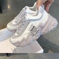 Shoes Fashion Trend Casual Sneakers Women Comfortable Soft Bottom LaceSPECIFICATIONSBrand Name: YBQJOODepartment Name: ADULTUpper Material: PUOrigin: Mainland ChinaOutsole Material: RUBBERHeel Height: Med (3cm-5cm)Hign-concerned ChemicDMEwomenstorenull