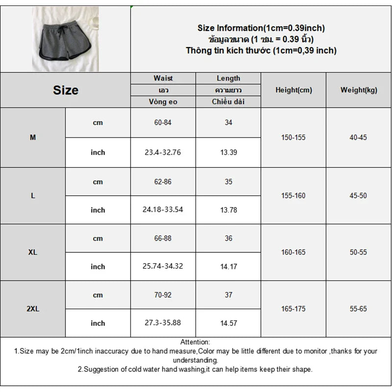 High-Waisted Elastic Loose Sports And Casual Running Shorts For WomenSPECIFICATIONSBrand Name: NoEnName_NullDecoration: noneFabric Type: blendedHign-concerned Chemical: NonePant Style: regularPattern Type: SolidFit Type: LOOSEStyle: CDMEwomenstorenull