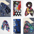 original single Spanish new trend colorful leisure gift shawl scarfSPECIFICATIONSBrand Name: NoEnName_NullCraft of Weaving: Non-wovenOrigin: ES(Origin)Gender: WOMENDepartment Name: ADULTHign-concerned Chemical: NoneMaterial: POLYESTDMEwomenstorenull