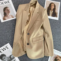 Blazer Elegant Women's Long Sleeve Chic Style fashionable style