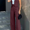 2 Piece Set Dress Women's Summer Casual Elegant Pants Set stylish