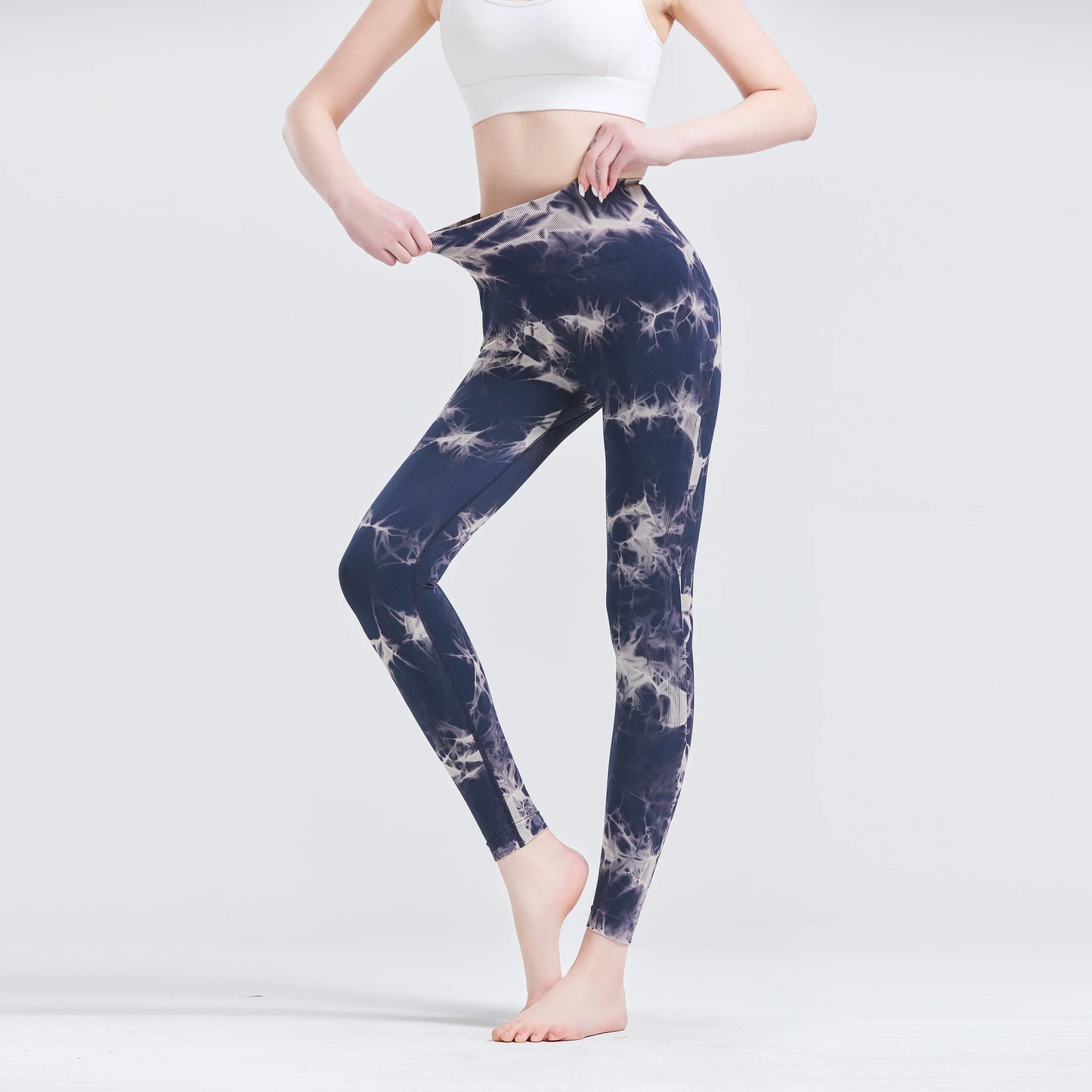 Women Tie Dyed Seamless Leggings Scrunch Fitness Fashion High Gym WaisSPECIFICATIONSBrand Name: caeruleusWaist Type: highStyle: CasualLength(Bottoms): Ankle-LengthOrigin: Mainland ChinaCN: ZhejiangSeason: All seasonHign-concerned ChemiDMEwomenstorenull