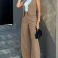 2 Piece Set Dress Women's Summer Casual Elegant Pants Set stylish