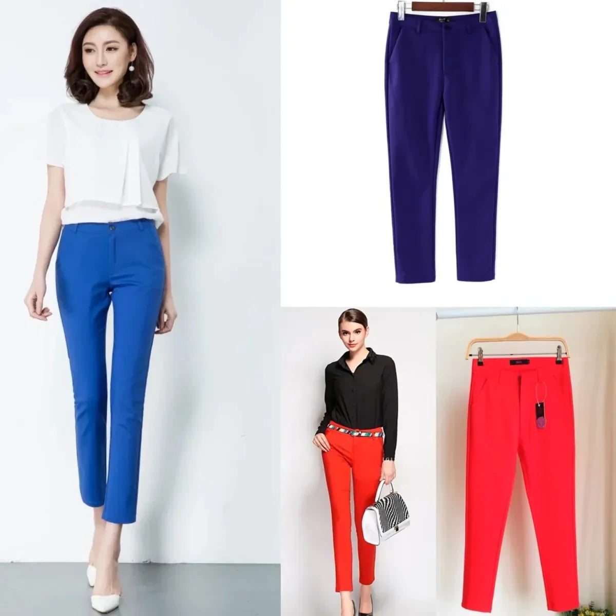 Fashion Ankle Length Suit Pants Office Lady Pencil Spring High Waist WSPECIFICATIONSBrand Name: PPLMHUStyle: Office LadyAge: MIDDLE AGEOrigin: Mainland ChinaCN: HunanSeason: Spring/SummerWaist Type: highDecoration: ButtonDecoration: PoDMEwomenstorenull