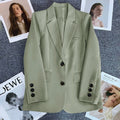 Blazer Elegant Women's Long Sleeve Chic Style fashionable style