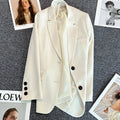 Blazer Elegant Women's Long Sleeve Chic Style fashionable style