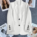 Blazer Elegant Women's Long Sleeve Chic Style fashionable style