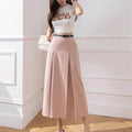 High Waist A-line Long Skirts Office Ladies Elegant Suit Skirt NewSPECIFICATIONSBrand Name: YUAZHOQIMaterial: POLYESTERStyle: CasualElasticity: Non StrechOrigin: Mainland ChinaCN: GuangdongSeason: Spring/SummerFabric Type: BroadcloDMEwomenstorenull