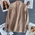 Blazer Elegant Women's Long Sleeve Chic Style fashionable style