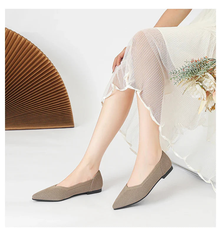 Women's solid color flat shoes casual fashion breathable non slip rubbSPECIFICATIONSBrand Name: SP CHIZHENWhether with metal toe cap: NoFlats Type: Boat shoesUpper Material: Cotton FabricDepartment Name: ADULTToe Shape: Pointed toeOutsDMEwomenstorenull