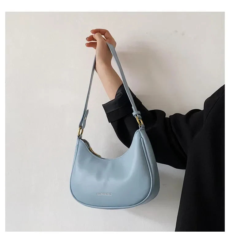 Underarm Bag for Women's Summer New Trendy and High end Crossbody Bag SPECIFICATIONSBrand Name: NoEnName_NullHign-concerned Chemical: NoneHandbags Type: Shoulder BagsMain Material: PULining Material: POLYESTERShape: BaguettePlace Of OrDMEwomenstorenull