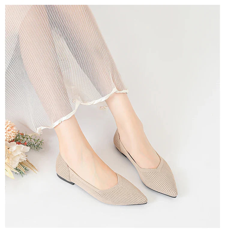 Women's solid color flat shoes casual fashion breathable non slip rubbSPECIFICATIONSBrand Name: SP CHIZHENWhether with metal toe cap: NoFlats Type: Boat shoesUpper Material: Cotton FabricDepartment Name: ADULTToe Shape: Pointed toeOutsDMEwomenstorenull