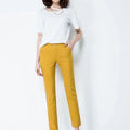 Fashion Ankle Length Suit Pants Office Lady Pencil Spring High Waist WSPECIFICATIONSBrand Name: PPLMHUStyle: Office LadyAge: MIDDLE AGEOrigin: Mainland ChinaCN: HunanSeason: Spring/SummerWaist Type: highDecoration: ButtonDecoration: PoDMEwomenstorenull