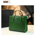 Women's Bag Crocodile Pattern Handbag Portable Tote Bag Mom Tide ShoulSPECIFICATIONSBrand Name: BJYLOrigin: Mainland ChinaCN: GuangdongLining Material: COTTONMain Material: Genuine leatherPlace Of Origin: GUANG DONG ProvincePlace Of OrDMEwomenstorenull