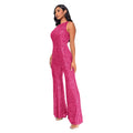 Sleeveless Sequined Jumpsuit Round Neck Slim Fit High Waist Sexy SprinSPECIFICATIONSBrand Name: mandylandyStyle: StreetwearAge: MIDDLE AGEOrigin: Mainland ChinaCN: GuangdongSeason: SummerMaterial: POLYESTERDecoration: SequinedFabric TyDMEwomenstorenull