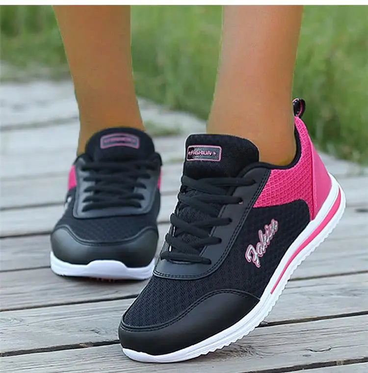 Breathable Women's Sneakers Fashion New Soft Trainers Sneakers WomenSPECIFICATIONSBrand Name: HAJINKDepartment Name: ADULTUpper Material: Mesh (Air mesh)Origin: Mainland ChinaOutsole Material: RUBBERHeel Height: Flat (≤1cm)Hign-conceDMEwomenstorenull