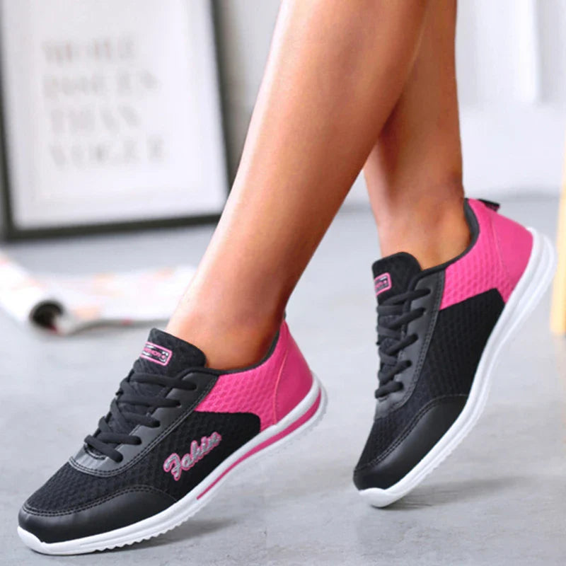 Breathable Women's Sneakers Fashion New Soft Trainers Sneakers WomenSPECIFICATIONSBrand Name: HAJINKDepartment Name: ADULTUpper Material: Mesh (Air mesh)Origin: Mainland ChinaOutsole Material: RUBBERHeel Height: Flat (≤1cm)Hign-conceDMEwomenstorenull