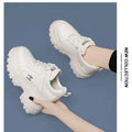 Sneakers- Shoes Comfortable Female Fashion High Heel Woman Sneakers