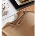 Wool Soft Long Sleeve T-shirts Women Round Neck Slim Fit Basic HeatingSPECIFICATIONSBrand Name: Y DemoStyle: Office LadyAge: MIDDLE AGEOrigin: Mainland ChinaCN: ZhejiangSeason: Autumn/WinterClothing Length: regularDecoration: noneElastDMEwomenstorenull