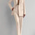 Two piece women's blazer suit with long sleeves and straight-fit pencil pants.