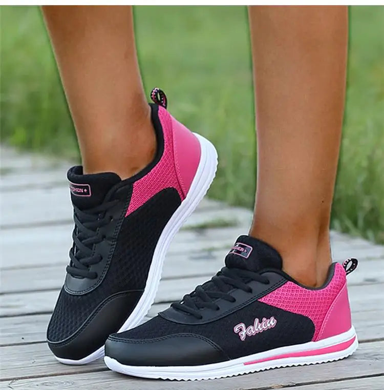 Breathable Women's Sneakers Fashion New Soft Trainers Sneakers WomenSPECIFICATIONSBrand Name: HAJINKDepartment Name: ADULTUpper Material: Mesh (Air mesh)Origin: Mainland ChinaOutsole Material: RUBBERHeel Height: Flat (≤1cm)Hign-conceDMEwomenstorenull