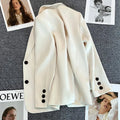 Blazer Elegant Women's Long Sleeve Chic Style fashionable style