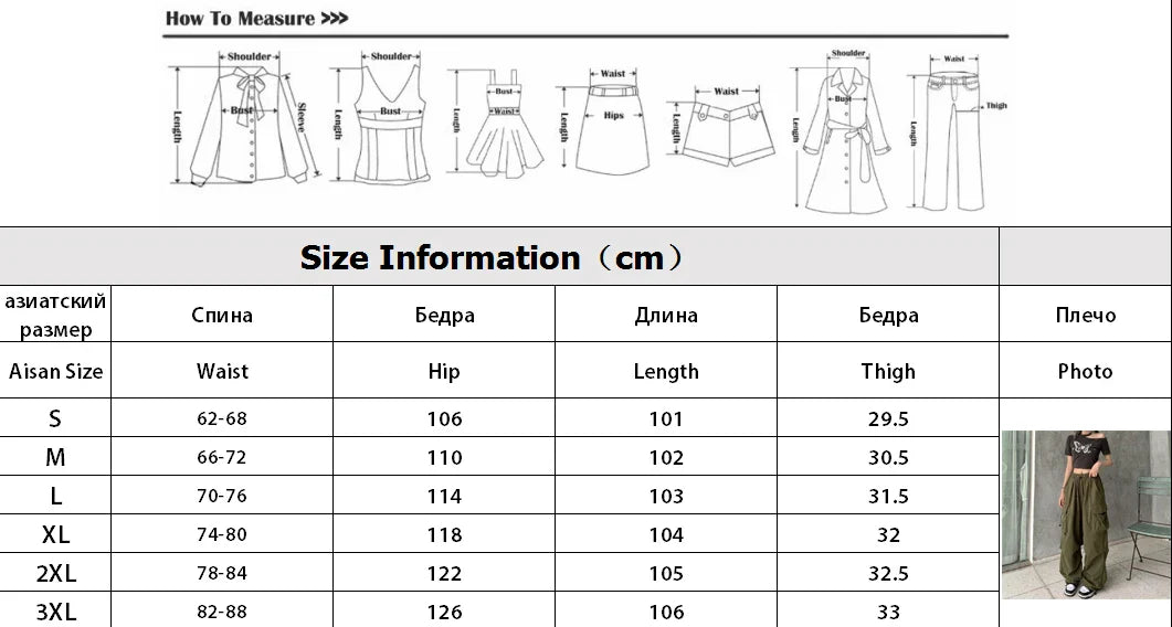 Cargo Pants Spring Elastic Waist Solid Color Pockets Wide Leg Trouser SPECIFICATIONSBrand Name: NoEnName_NullMaterial: POLYESTEROrigin: Mainland ChinaCN: JiangxiClosure Type: DrawstringGender: WOMENItem Type: full lengthSport Type: RunDMEwomenstorenull